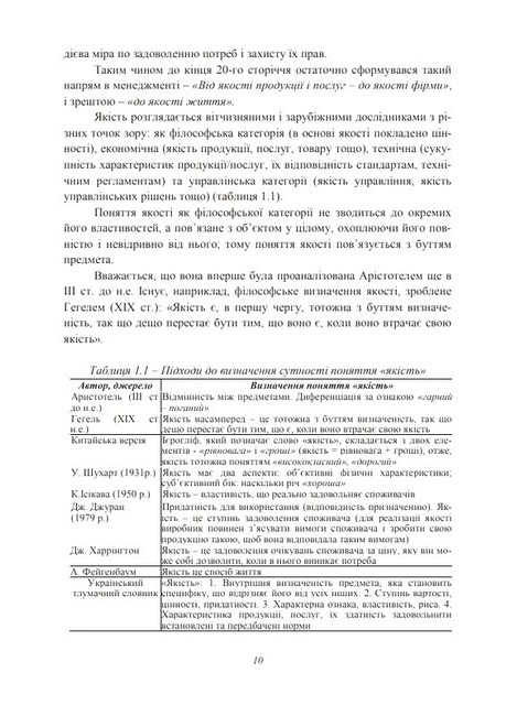 Управління якістю продукції та послуг в готельно-ресторанному господарстві. Навчальний посібник - фото 6