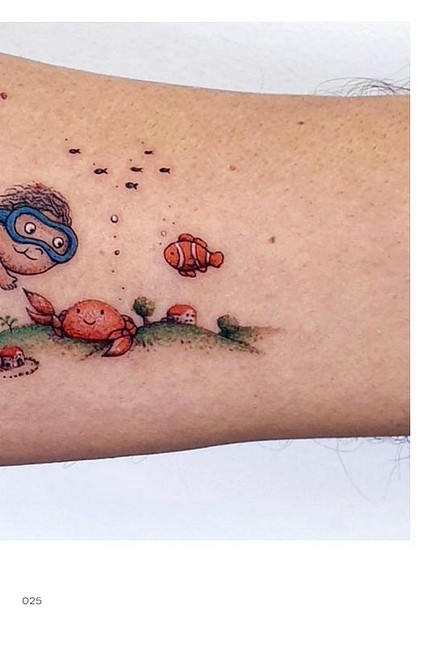 Micro Tattoos. The Worlds Top Fine Line Tattoo Artists - фото 11