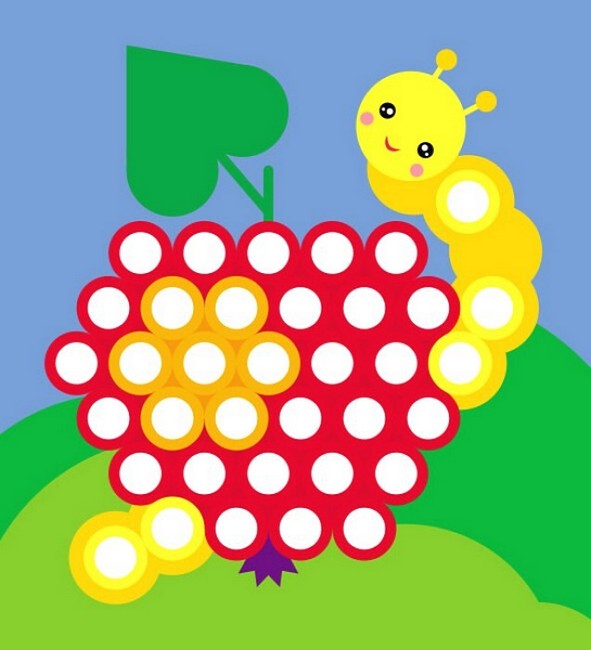 Мозаїка з наліпок. Кружечки. Для дітей від 4 років - фото 2