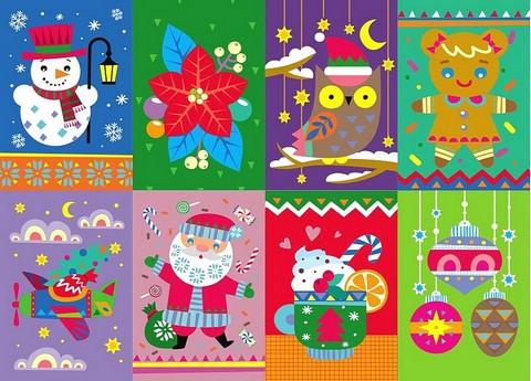 Святкові прикраси. Адвент-календар - фото 3