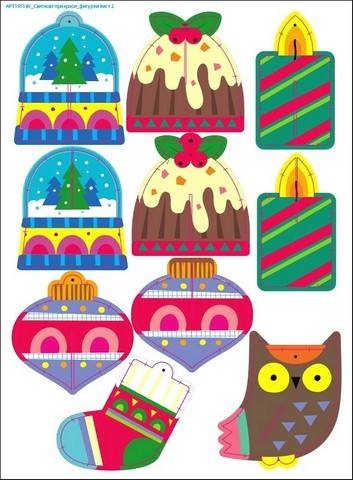 Святкові прикраси. Адвент-календар - фото 4