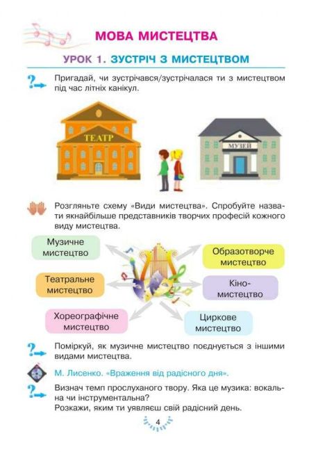 Підручник Мистецтво 2 клас НУШ Авт: Кондратова Л.Г. Вид-во: Богдан - фото 5