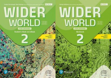 Комплект Wider World 2nd edition Ukraine 2 Student Book + Workbook Комплект Wider World 2nd edition Ukraine 2 Student Book + Workbook - Вивчаємо Англійську