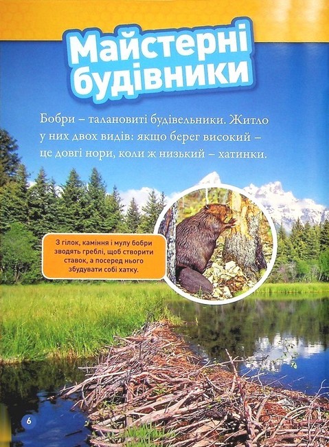 National Geographic Kids Тварини-будівники Авт: Ліббі Ромеро Вид-во: Егмонт - фото 3