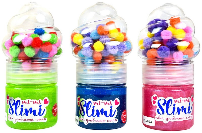 Mi-mi Slimi Слайм + помпони Вид-во: Strateg - фото 1