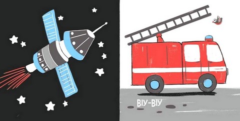 Моя контрастна книжка Машинки Авт: Надія Мірошниченко Вид-во: Ранок - фото 4