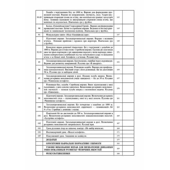 Конспекти уроків Фізична культура 2 клас НУШ Авт: Богайчук Р.В. Вид-во: Богдан - фото 7