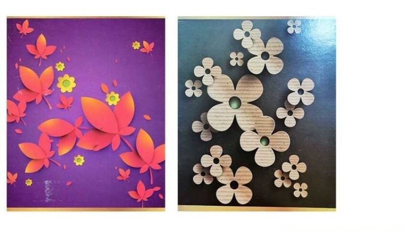 Блокнот для нотаток Серія Паперові аплікації А5, скоба, 48 арк., офсет, клітинка - фото 2