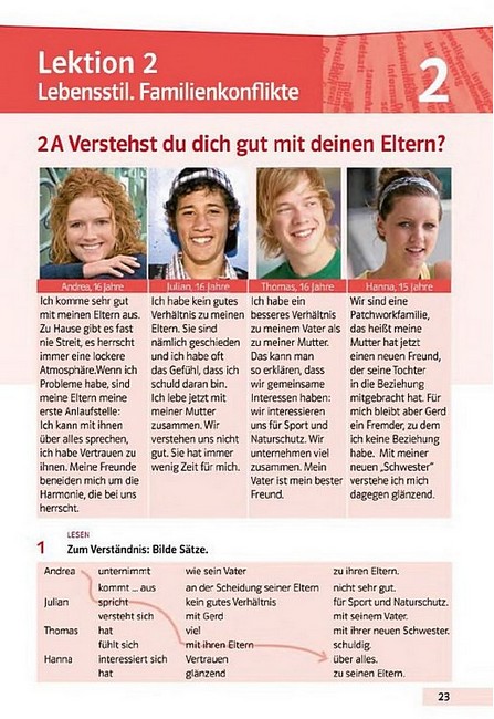 Підручник Німецька мова 11 клас Parallelen 11 + аудіосупровід Авт: Надія Басай Валентина Орап Ріта Кириленко Вид-во: Методика Паблішинг - фото 2