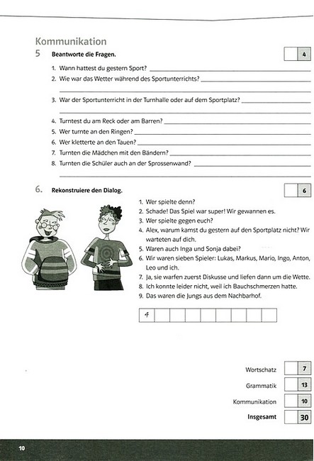 Тести Німецька мова 8 клас Parallelen 8 + аудіосупровід Авт: Надія Басай Вид-во: Методика Паблішинг - фото 6