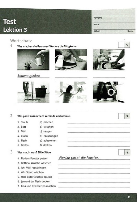 Тести Німецька мова 8 клас Parallelen 8 + аудіосупровід Авт: Надія Басай Вид-во: Методика Паблішинг - фото 7