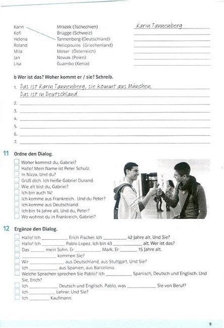 Робочий зошит Німецька мова 9 клас Parallelen 9 + аудіосупровід Авт: Надія Басай Вид-во: Методика Паблішинг - фото 5