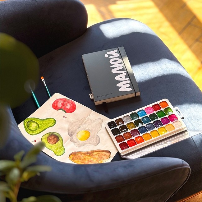 Скетчбук Малюй чорно-білий Вид-во: ORNER - фото 4