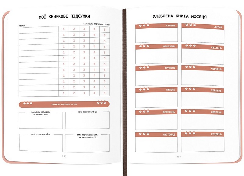 Щоденник читацький Щасливі моменти читання Вид-во: ORNER - фото 11