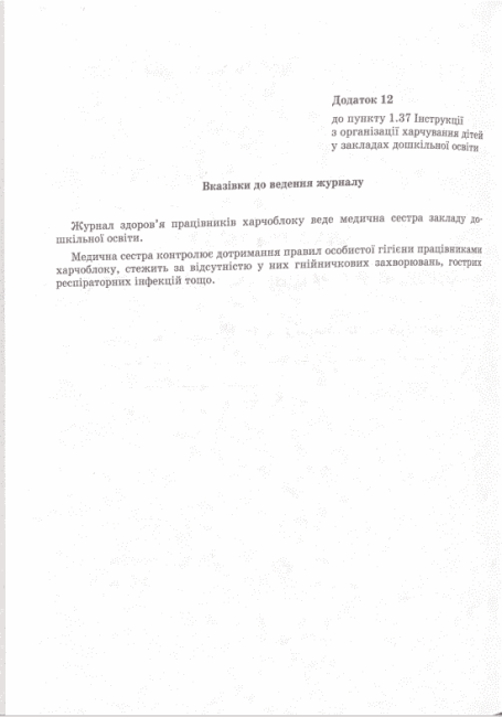 Журнал здоровя працівників харчоблоку Ранок - фото 3