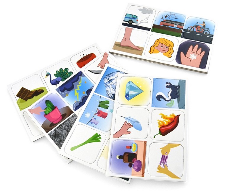 Лото органи чуття Розвиваюча настільна гра Вид-во: Умняшка - фото 3