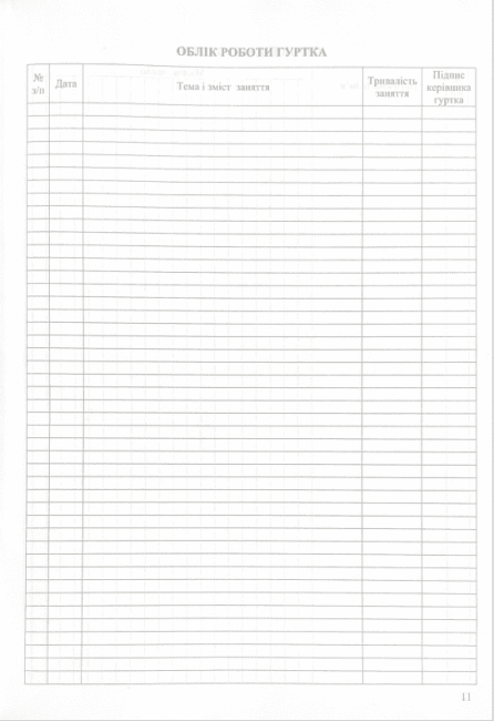 Журнал планування та обліку роботи гуртка - фото 5