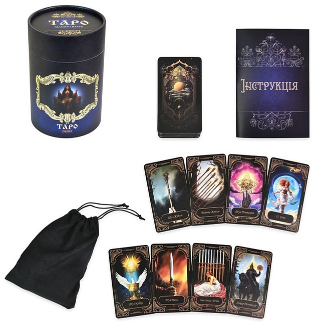Гадальні карти Таро в тубусі Вид-во: Strateg - фото 2