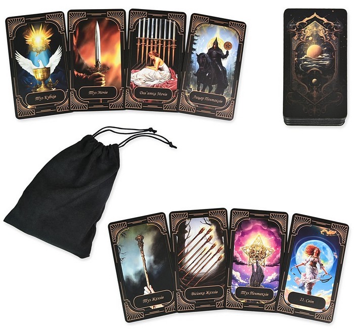 Гадальні карти Таро в тубусі Вид-во: Strateg - фото 4