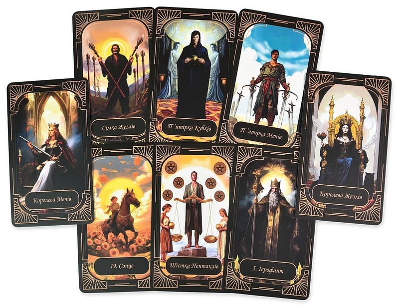 Гадальні карти Таро в тубусі Вид-во: Strateg - фото 5