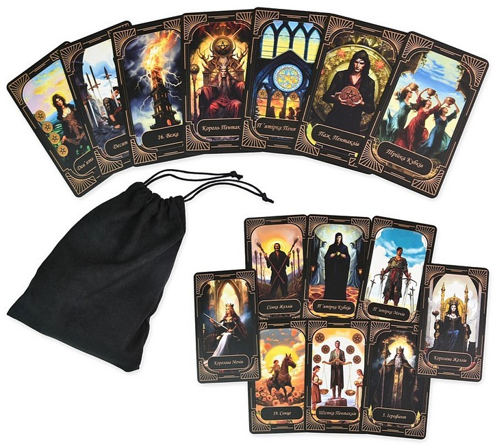 Гадальні карти Таро в тубусі Вид-во: Strateg - фото 7
