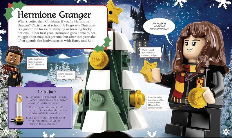 LEGO Harry Potter Hogwarts at Christmas (with minifigure) Вид-во: DK - фото 5