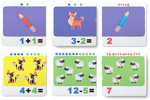 Розумні картки Учимося лічити Додаємо і віднімаємо Вид-во: Кристал Бук - фото 3