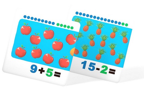 Розумні картки Учимося лічити Додаємо і віднімаємо Вид-во: Кристал Бук - фото 10