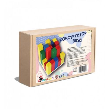 Конструктор дерев'яний "Вежі" Конструктор дерев'яний "Вежі" - Своїми руками