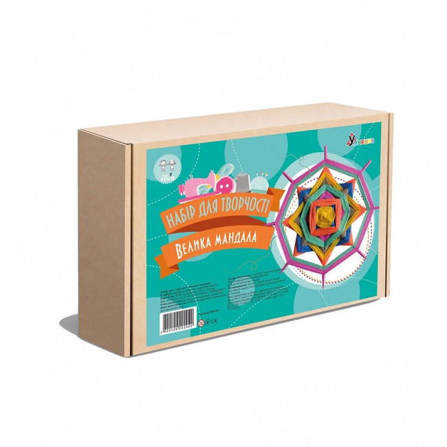 Набір д/творчості Плетіння-Велика мандала - фото 1