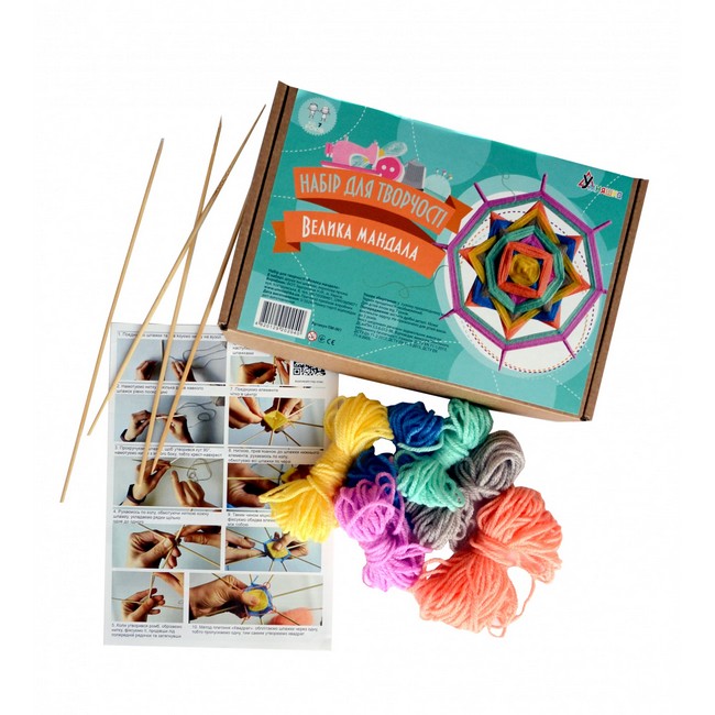 Набір д/творчості Плетіння-Велика мандала - фото 2