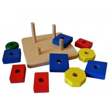 Піраміда-фігури дерев'яна Піраміда-фігури дерев'яна - Своїми руками