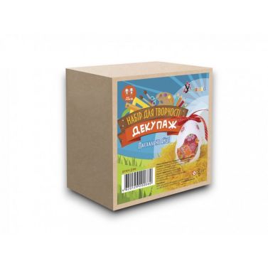 Пасха Набір д/творчості "Декупаж "Яйце великоднє-писанка" Пасха Набір д/творчості "Декупаж "Яйце великоднє-писанка" - Своїми руками