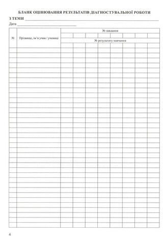 Зошит спостережень учителя/учительки за навчальним поступом учнів Початковової школи з іноземної мови. Жаркова І. Підручники і посібники - фото 4