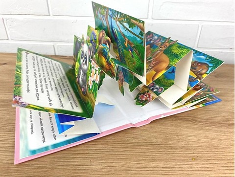 Книжка-панорамка Улюблені тварини Авт: Володимир Грановський Вид-во: Пегас - фото 8