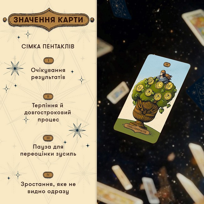 Карти Таро Магічне Таро Чаклунський Всесвіт Вид-во: ORNER - фото 4