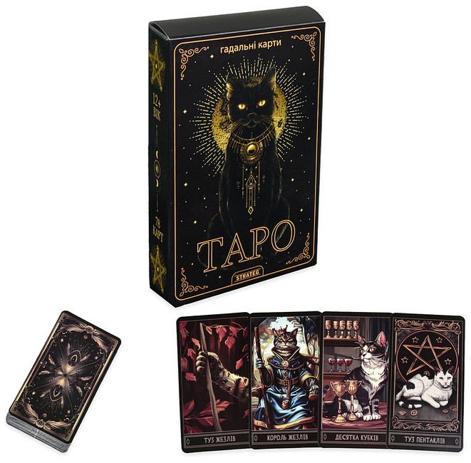 Гадальні карти Таро Коти Вид-во: Strateg - фото 2