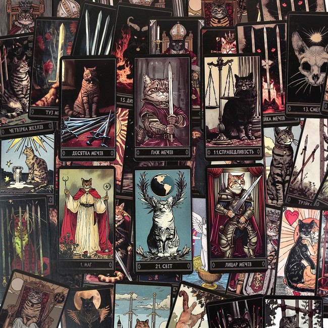 Гадальні карти Таро Коти Вид-во: Strateg - фото 5