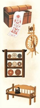 Закладка для книги «Побут» Закладка для книги «Побут» - ПАКУНОК ШКОЛЯРА