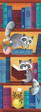 Закладка для книги «Єноти. Книжкова полиця» Закладка для книги «Єноти. Книжкова полиця»