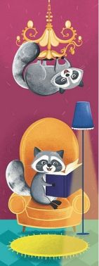 Закладка для книги «Єноти. Читання» Закладка для книги «Єноти. Читання»