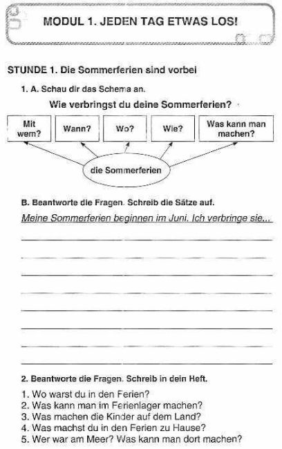 Робочий зошит Німецька мова 7 клас 3 рік навчання Нова програма Авт: Сидоренко М.М. Палій О.А. Вид-во: Грамота - фото 3