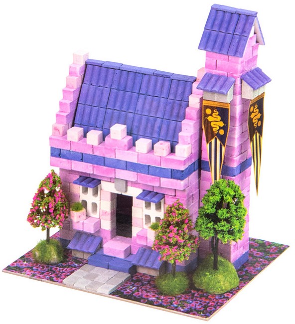 Будівельний набір для творчості з міні-цеглинок Будинок Феї BLOCKY Вид-во: Strateg - фото 2