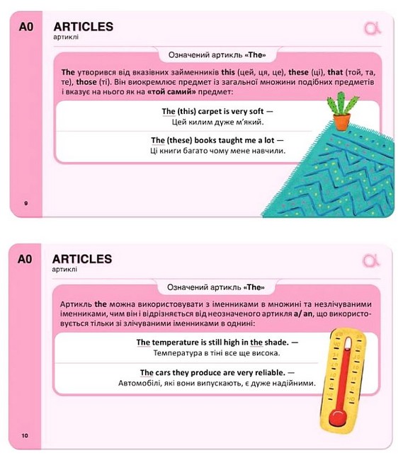 English Grammar Картки для вивчення граматики Вид-во: English Student - фото 3