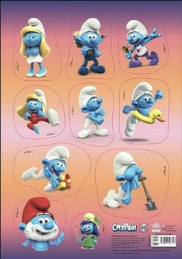 Смурфи. Стікер-пак. Веселі