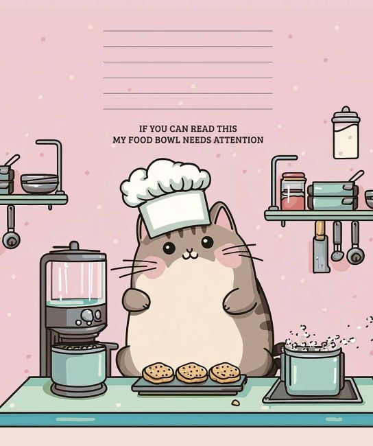 Зошит учнівський 24арк. у клітинку Школярик I AM PURRRFECT - фото 1