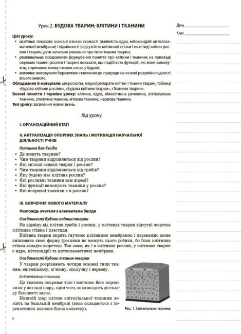 Мій конспект Біологія 7 клас Нова програма Авт: Задорожний К. Вид-во: Основа - фото 6