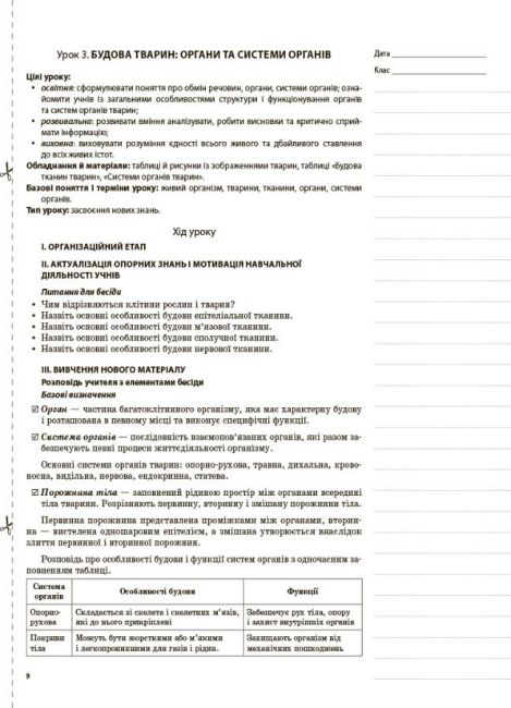 Мій конспект Біологія 7 клас Нова програма Авт: Задорожний К. Вид-во: Основа - фото 8