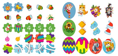 Зимові наліпки Котик Авт: Риндя О.В. Вид-во: Торсінг - фото 4