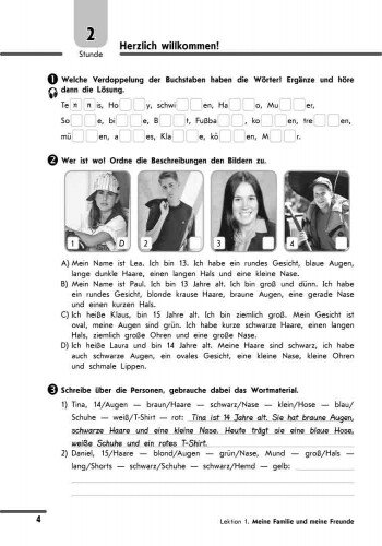 Робочий зошит Hallo, Freunde Німецька мова 8 клас 4 рік навчання Нова програма Авт: Сотникова С. Вид-во: Ранок - фото 3